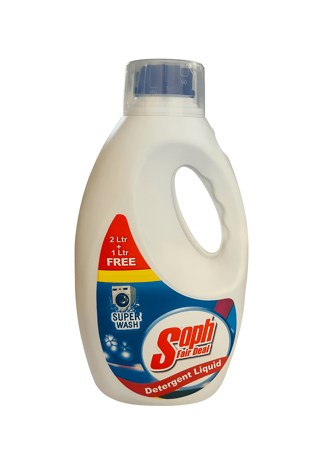 Soph Fair Deal Detergent Liquid 3 Ltr